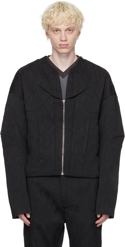 Shop Uncertain Factor Black Quarterback Jacket