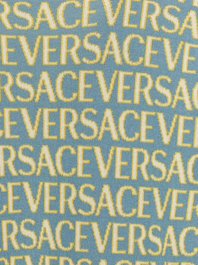 Shop Versace Allover Sweater, Cardigans Multicolor