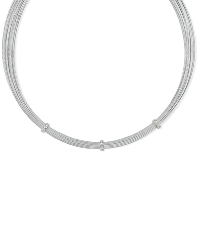Shop Alor Classique 18k 0.14 Ct. Tw. Diamond Necklace In Gold