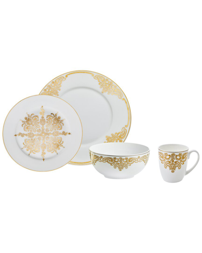 Shop Godinger Baroque 16pc Dinnerware Set