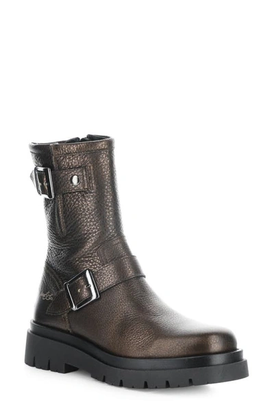 Shop Bos. & Co. Marang Waterproof Buckle Boot In Chocolate Floater Leather