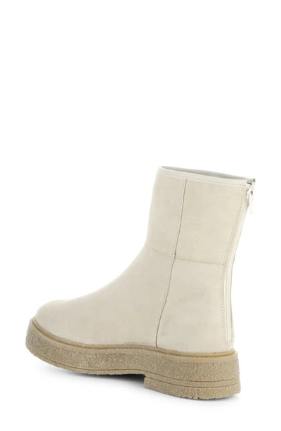 Bos. & Co. Sammy Faux Shearling Lined Waterproof Bootie In Antilope Suede