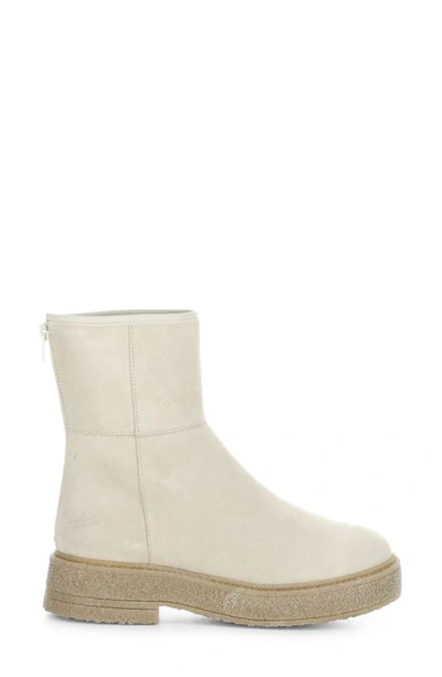 Bos. & Co. Sammy Faux Shearling Lined Waterproof Bootie In Antilope Suede