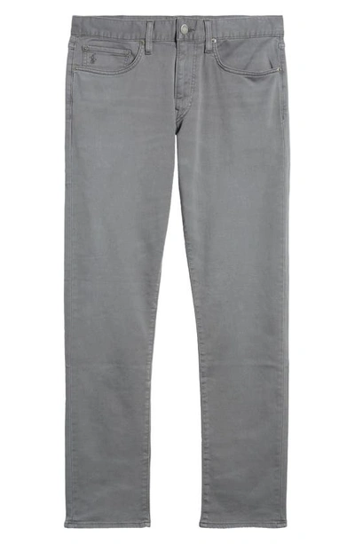 Shop Polo Ralph Lauren Sullivan Stretch Five-pocket Pants In Dark Metal