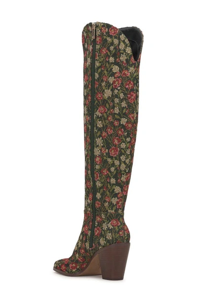 Jessica Simpson Ravyn Knee High Boot In Garden Multi