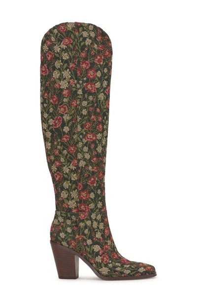 Jessica Simpson Ravyn Knee High Boot In Garden Multi