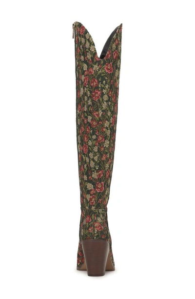 Jessica Simpson Ravyn Knee High Boot In Garden Multi
