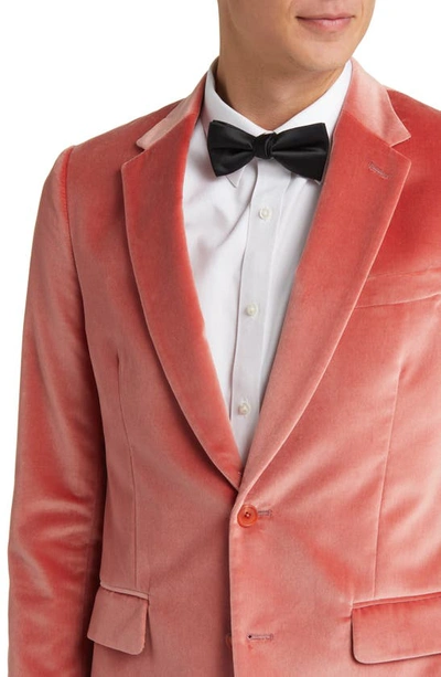 Shop Paul Smith Tailored Fit Cotton Sport Coat In Reds