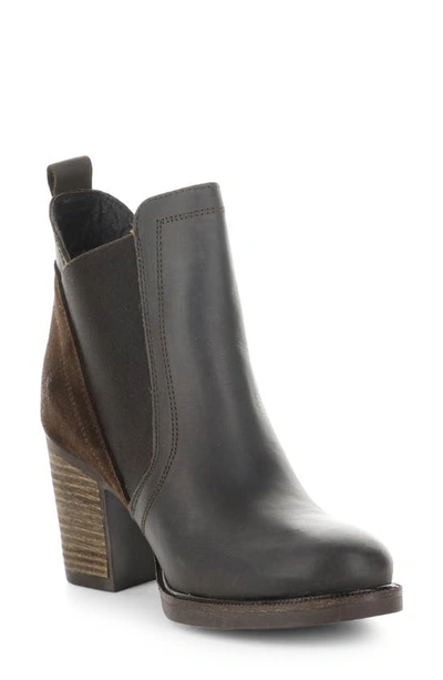 Shop Bos. & Co. Bellini Waterproof Chelsea Boot In Dark Brown/coffee Saddle