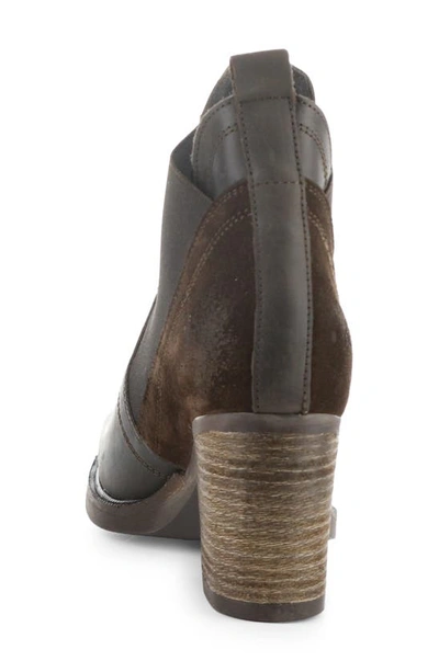 Shop Bos. & Co. Bellini Waterproof Chelsea Boot In Dark Brown/coffee Saddle