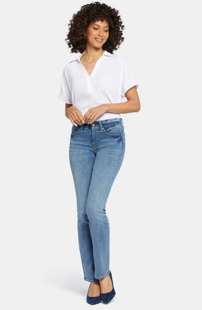 Shop Nydj Waist Match Marilyn Straight Leg Jeans In Paddington