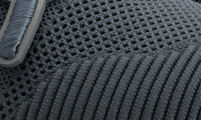 Tod's Kate Knit Slip-on Sneaker In Dark Tar