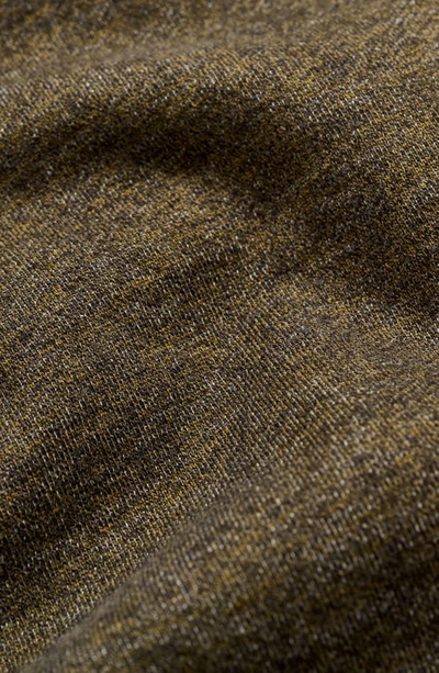 Billy Reid Mouline Shawl Collar Cotton Pullover In Olive