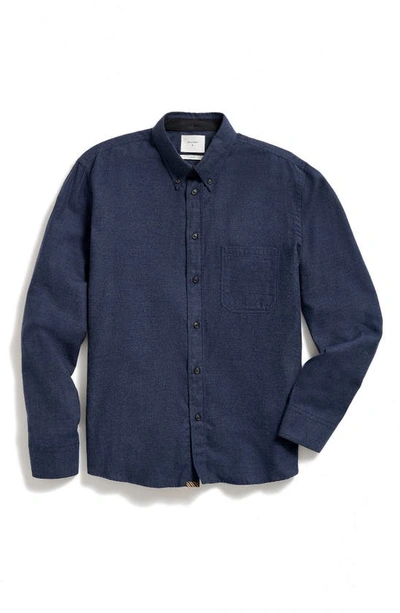 Shop Billy Reid Tuscumbia Classic Fit Button-down Shirt In Navy