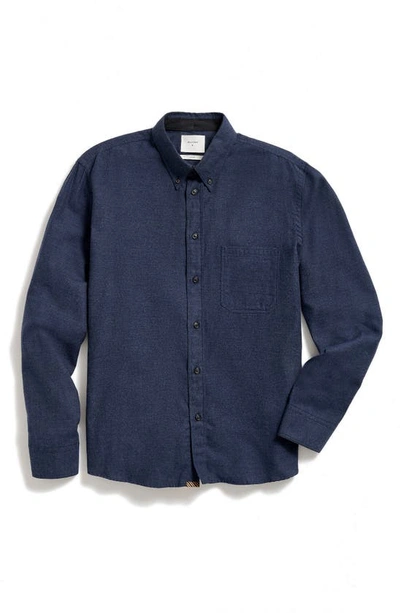 Billy Reid Tuscumbia Classic Fit Button-down Shirt In Navy
