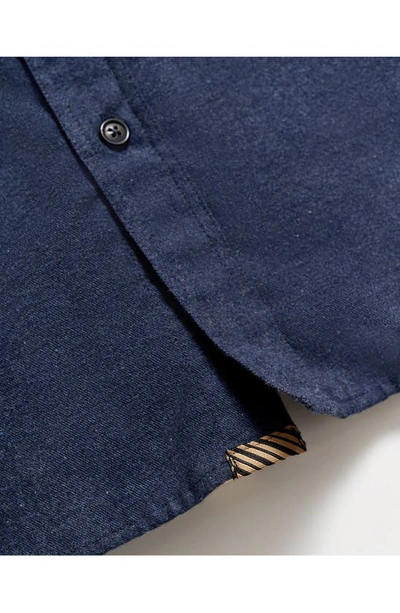Billy Reid Tuscumbia Classic Fit Button-down Shirt In Navy