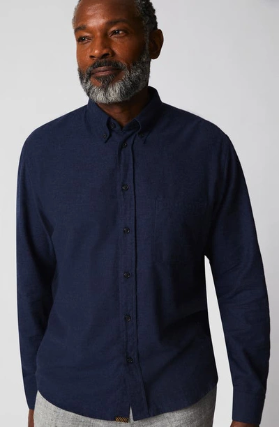 Billy Reid Tuscumbia Classic Fit Button-down Shirt In Navy