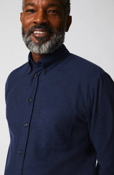Billy Reid Tuscumbia Classic Fit Button-down Shirt In Navy