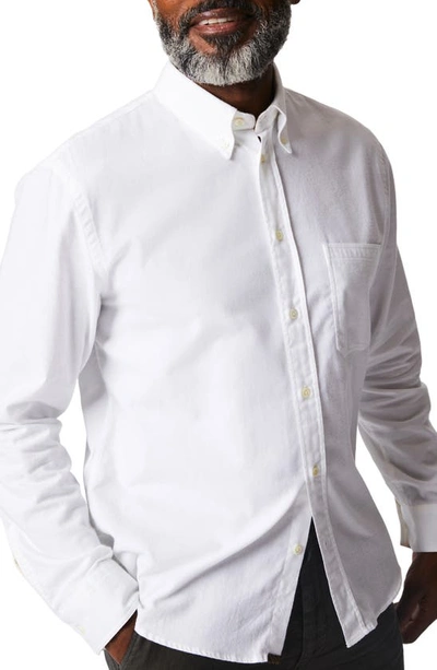 Shop Billy Reid Tuscumbia Classic Fit Button-down Shirt In White