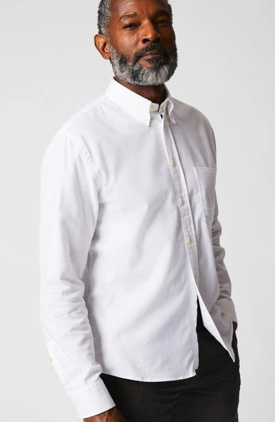 Billy Reid Tuscumbia Classic Fit Button-down Shirt In White