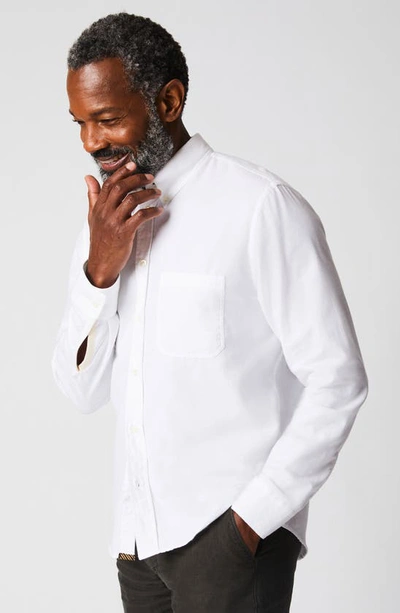 Shop Billy Reid Tuscumbia Classic Fit Button-down Shirt In White