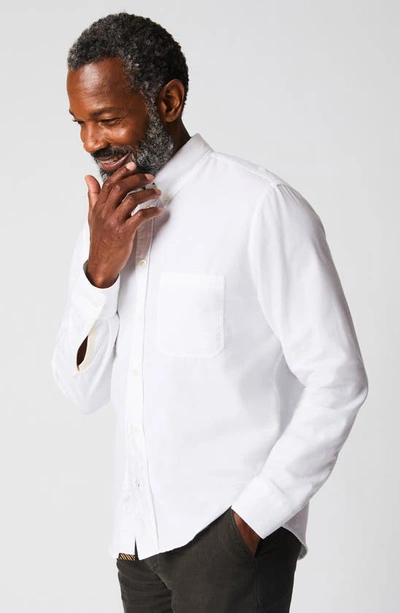 Billy Reid Tuscumbia Classic Fit Button-down Shirt In White