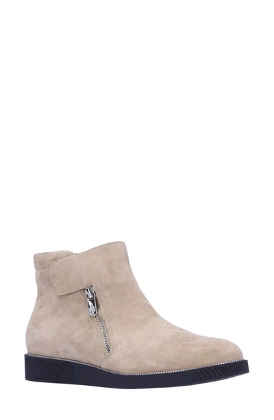 Shop L'amour Des Pieds Jaidly Bootie In Taupe