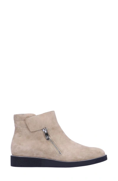 Shop L'amour Des Pieds Jaidly Bootie In Taupe