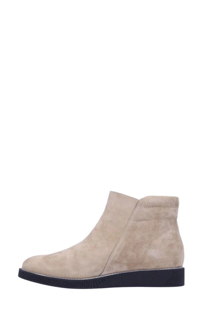 Shop L'amour Des Pieds Jaidly Bootie In Taupe