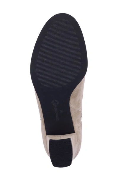 L'amour Des Pieds Pivar Slouch Bootie In Taupe