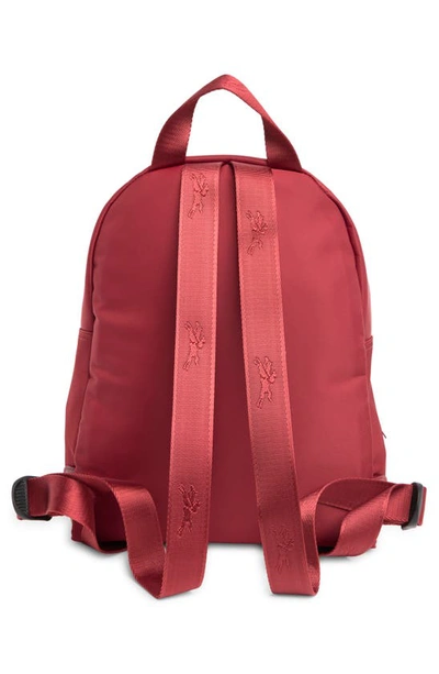 Longchamp Le Pliage Neo Small Backpack In Red