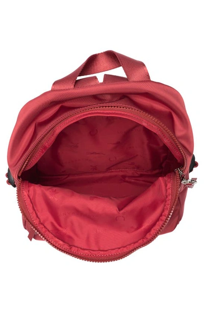Longchamp Le Pliage Neo Small Backpack In Red
