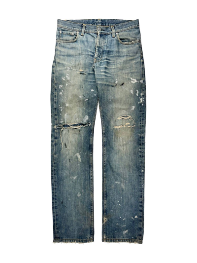 Pre-owned Helmut Lang X Vintage 1998 Helmut Lang Thrashed Painter 
