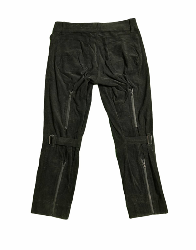 Pre-owned Bondage Pants With Zippers - Size M In Black