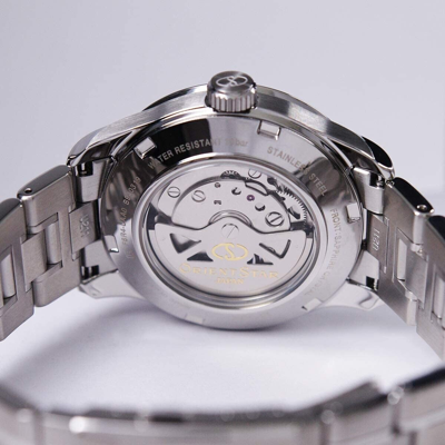 Pre-owned Orient Automatic Self-winding Wristwatch For Men - Re-at0003s00b