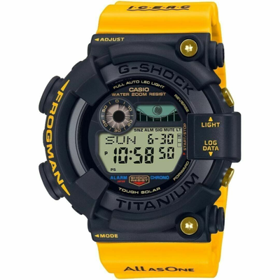 Pre-owned Casio G-shock Frogman Love Sea And The Earth Eyesearch Gw-8200k-9jr Mens Watch