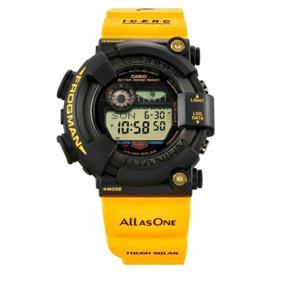 Pre-owned Casio G-shock Frogman Love Sea And The Earth Eyesearch Gw-8200k-9jr Mens Watch