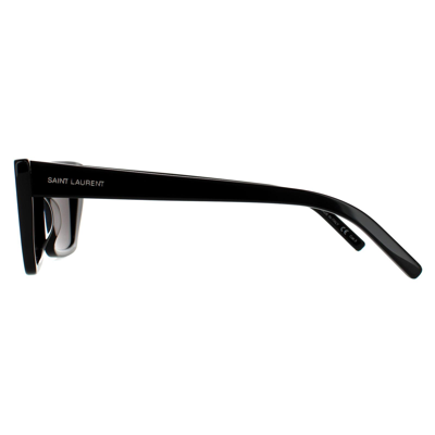 Pre-owned Saint Laurent Sunglasses Sl 276 Mica 001 Black Gray