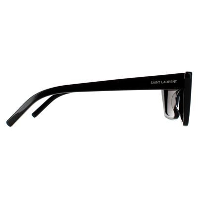 Pre-owned Saint Laurent Sunglasses Sl 276 Mica 001 Black Gray