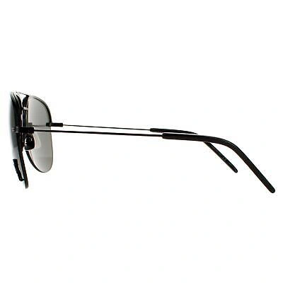Pre-owned Saint Laurent Sunglasses Sl Classic 11 M 001 Black Gray