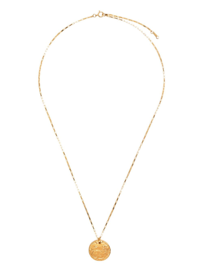 Alighieri Leone Pendant Necklace In Gold