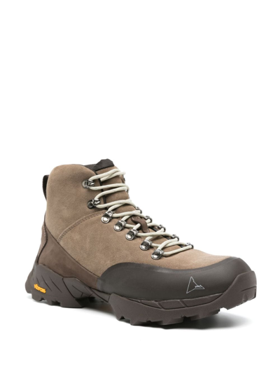 Roa Andreas Boots Taupe In Brown