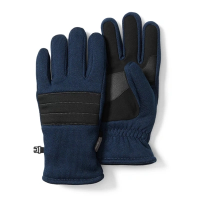 Shop Eddie Bauer Men's Rainier Fleece Gloves In Blue