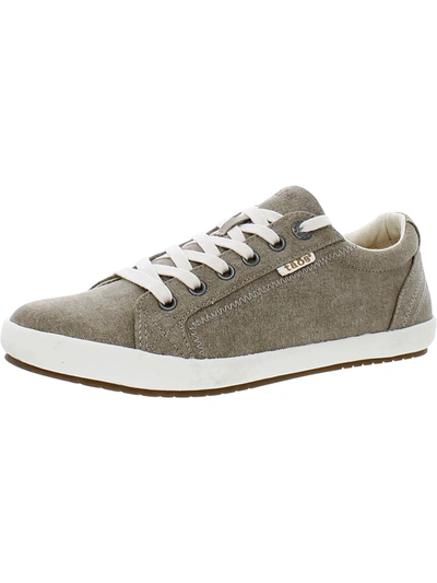 Shop Taos Star Womens Canvas Low Top Sneakers In Multi