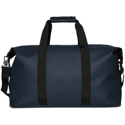 Shop Rains Navy Hilo Weekend Bag 14200 In Blue
