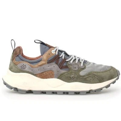 Shop Flower Mountain Yamano 3 Trainers In Grey