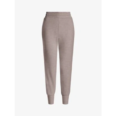 Shop Varley - The Slim Cuff Pant 27.5 Taupe Marl