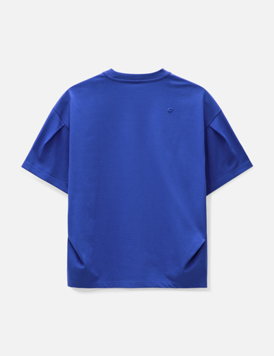 Shop Ader Error Logo Applique T-shirt In Blue