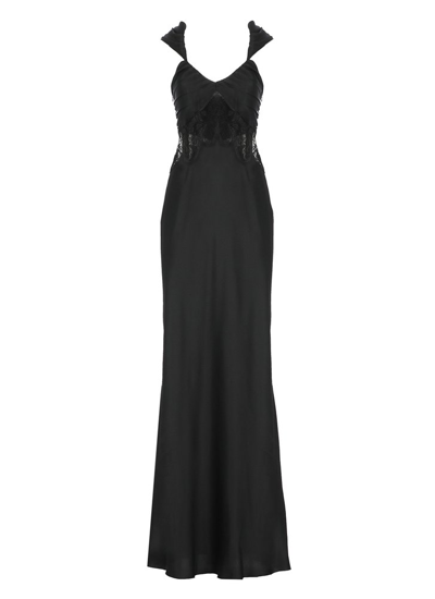 Shop Alberta Ferretti V In Black