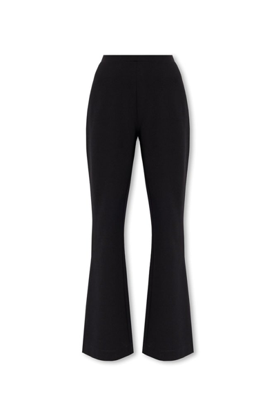 Shop Diane Von Furstenberg High Waist Gregory Trousers In Black